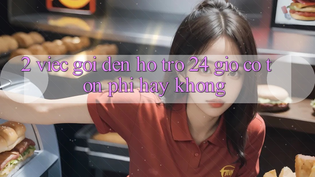 2. Việc gọi đến hỗ trợ 24 giờ có tốn phí hay không? 2. Việc gọi đến hỗ trợ 24 giờ có tốn phí hay không?