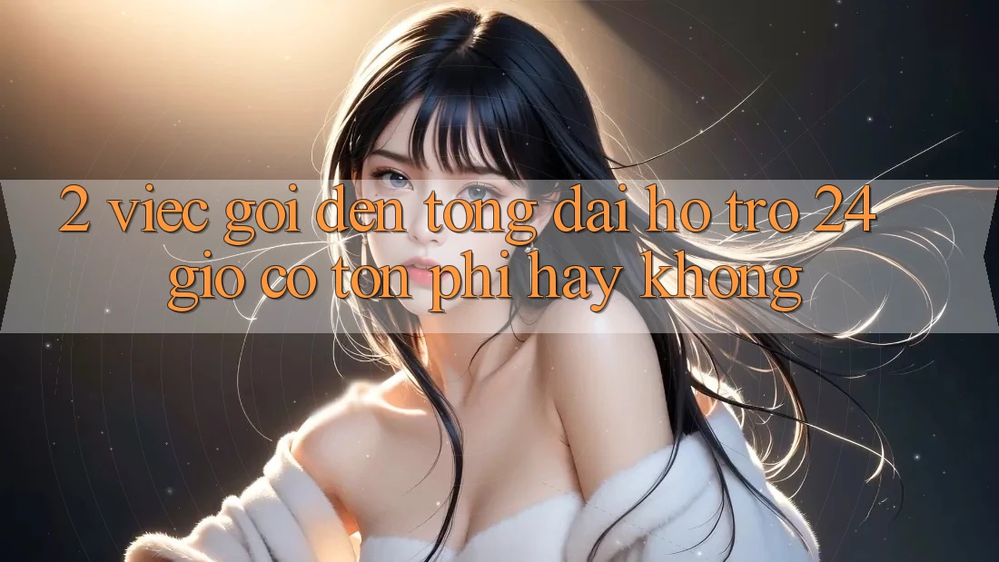 2. Việc gọi đến tổng đài hỗ trợ 24 giờ có tốn phí hay không?