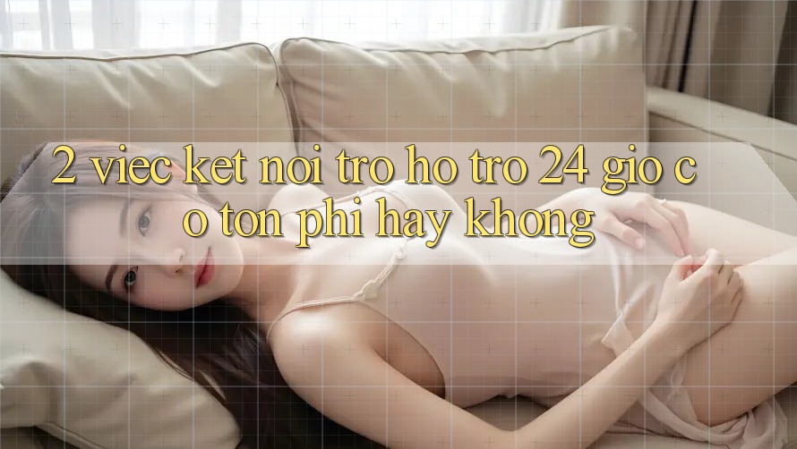 2. Việc kết nối trợ hỗ trợ 24 giờ có tốn phí hay không? 2. Việc kết nối trợ hỗ trợ 24 giờ có tốn phí hay không?