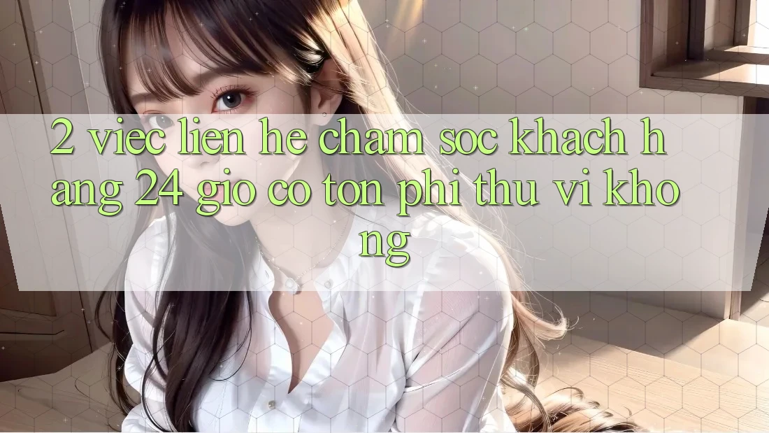 2. Việc liên hệ chăm sóc khách hàng 24 giờ có tốn phí thú vị không? 2. Việc liên hệ chăm sóc khách hàng 24 giờ có tốn phí thú vị không?