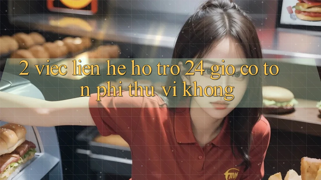 2. Việc liên hệ hỗ trợ 24 giờ có tốn phí thú vị không? 2. Việc liên hệ hỗ trợ 24 giờ có tốn phí thú vị không?