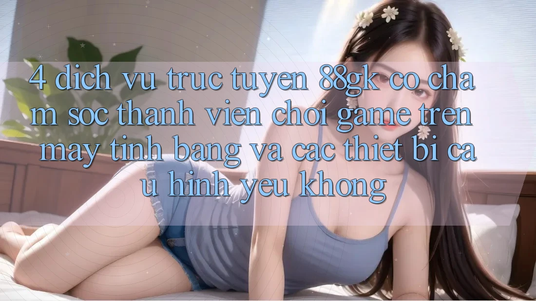 4. Dịch vụ trực tuyến 88gk có chăm sóc thành viên chơi game trên máy tính bảng và các thiết bị cấu hình yếu không? 4. Dịch vụ trực tuyến 88gk có chăm sóc thành viên chơi game trên máy tính bảng và các thiết bị cấu hình yếu không?