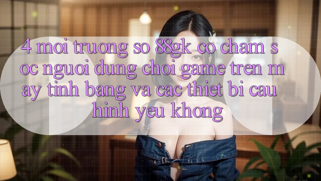 4. Môi trường số 88gk có chăm sóc người dùng chơi game trên máy tính bảng và các thiết bị cấu hình yếu không? 4. Môi trường số 88gk có chăm sóc người dùng chơi game trên máy tính bảng và các thiết bị cấu hình yếu không?