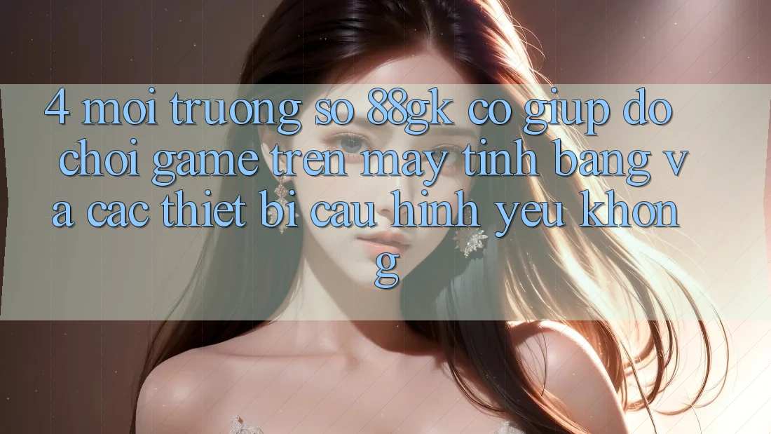 4. Môi trường số 88gk có giúp đỡ chơi game trên máy tính bảng và các thiết bị cấu hình yếu không? 4. Môi trường số 88gk có giúp đỡ chơi game trên máy tính bảng và các thiết bị cấu hình yếu không?