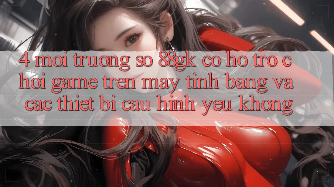 4. Môi trường số 88gk có hỗ trợ chơi game trên máy tính bảng và các thiết bị cấu hình yếu không? 4. Môi trường số 88gk có hỗ trợ chơi game trên máy tính bảng và các thiết bị cấu hình yếu không?