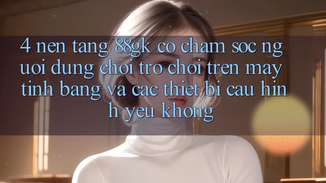 4. Nền tảng 88gk có chăm sóc người dùng chơi trò chơi trên máy tính bảng và các thiết bị cấu hình yếu không? 4. Nền tảng 88gk có chăm sóc người dùng chơi trò chơi trên máy tính bảng và các thiết bị cấu hình yếu không?