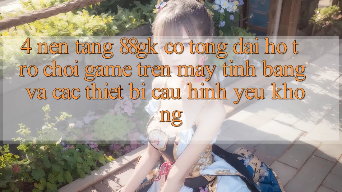 4. Nền tảng 88gk có tổng đài hỗ trợ chơi game trên máy tính bảng và các thiết bị cấu hình yếu không?