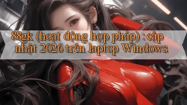 88gk (hoạt động hợp pháp) cập nhật 2026 trên laptop Windows