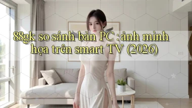 88gk so sánh bản PC ảnh minh họa trên smart TV (2026)