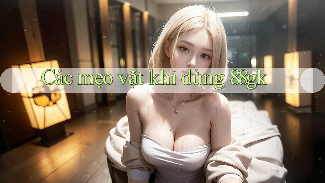 Các mẹo vặt khi dùng 88gk