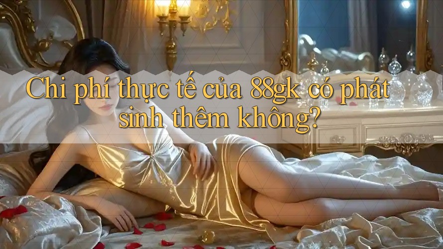 Chi phí thực tế của 88gk có phát sinh thêm không? Chi phí thực tế của 88gk có phát sinh thêm không?