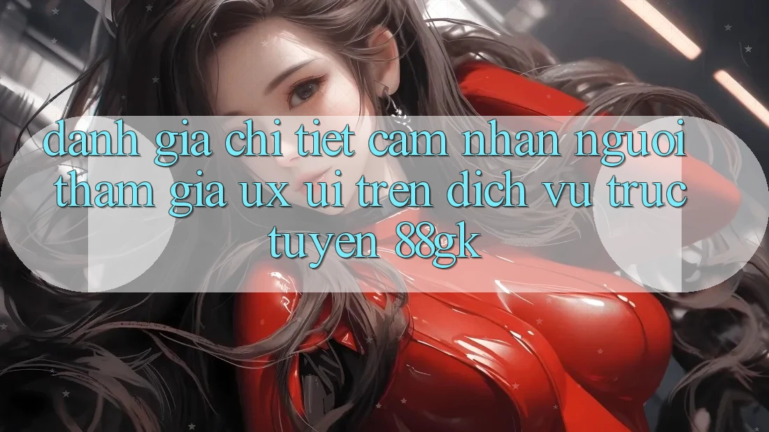 Đánh Giá Chi Tiết Cảm nhận Người tham gia (UX/UI) Trên Dịch vụ trực tuyến 88gk Đánh Giá Chi Tiết Cảm nhận Người tham gia (UX/UI) Trên Dịch vụ trực tuyến 88gk