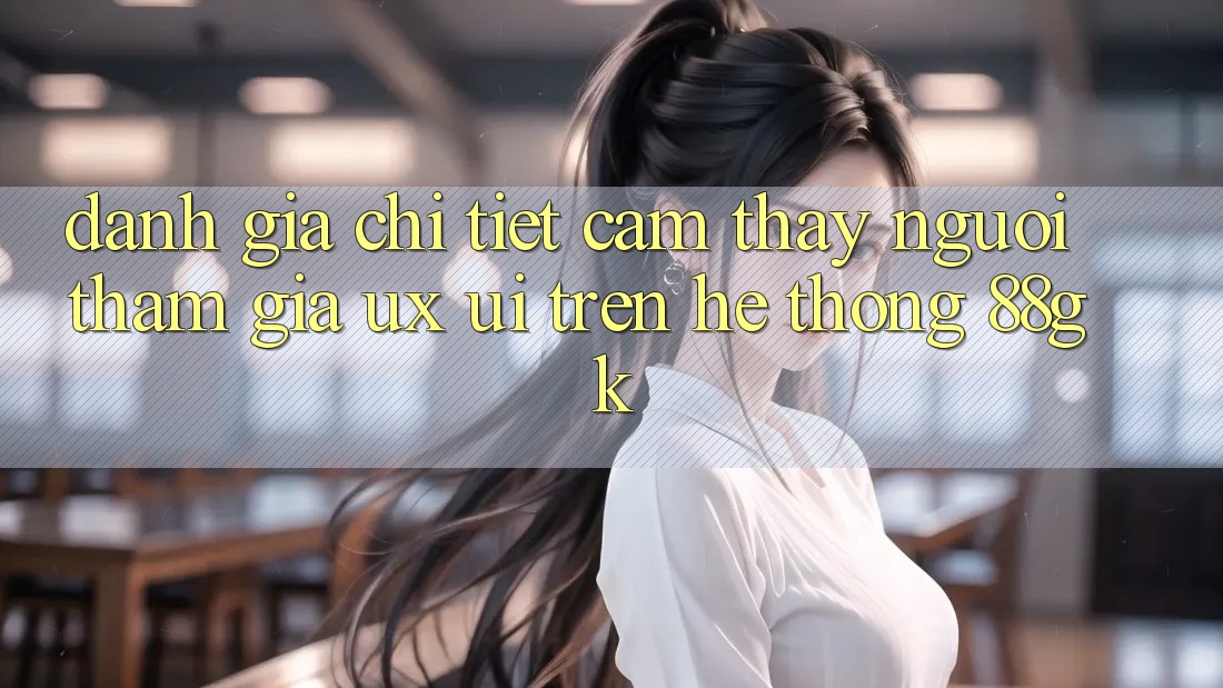 Đánh Giá Chi Tiết Cảm thấy Người tham gia (UX/UI) Trên Hệ thống 88gk