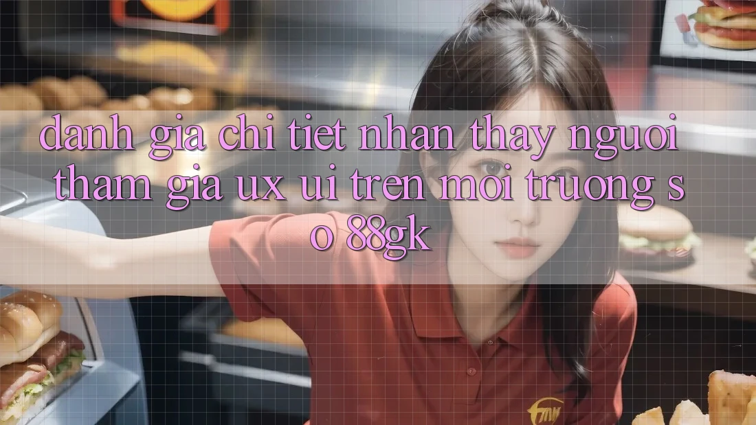 Đánh Giá Chi Tiết Nhận thấy Người tham gia (UX/UI) Trên Môi trường số 88gk
