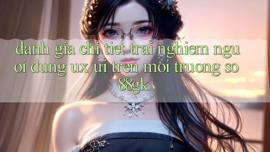 Đánh Giá Chi Tiết Trải Nghiệm Người Dùng (UX/UI) Trên Môi trường số 88gk