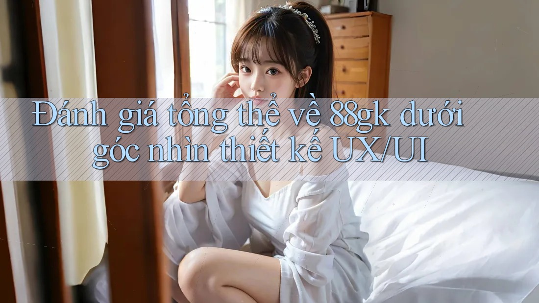 Đánh giá tổng thể về 88gk dưới góc nhìn thiết kế UX/UI Đánh giá tổng thể về 88gk dưới góc nhìn thiết kế UX/UI
