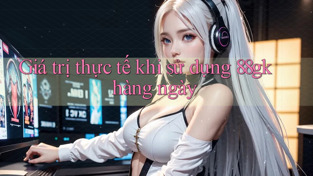 Giá trị thực tế khi sử dụng 88gk hàng ngày Giá trị thực tế khi sử dụng 88gk hàng ngày