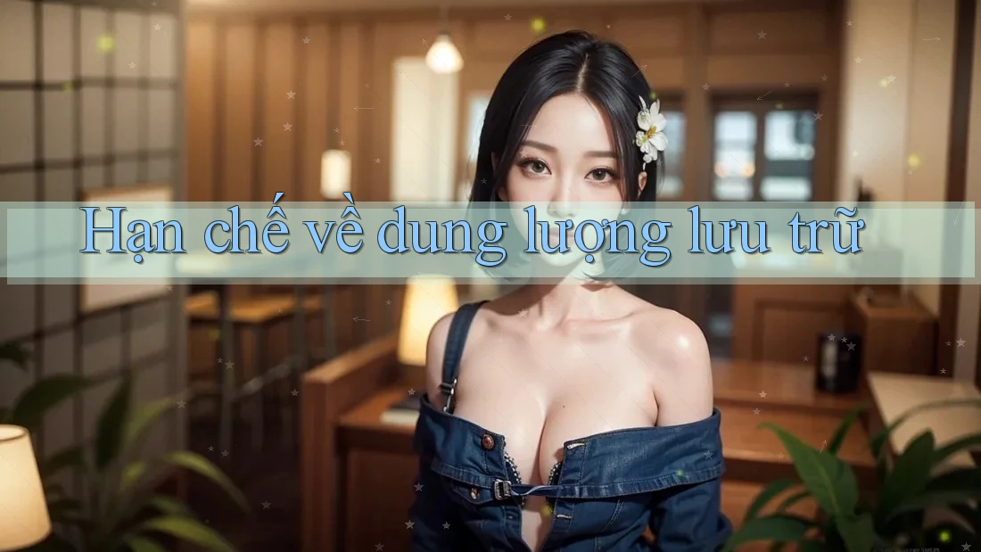 Hạn chế về dung lượng lưu trữ Hạn chế về dung lượng lưu trữ