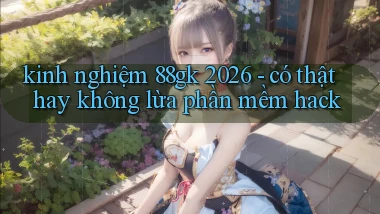 kinh nghiệm 88gk 2026   có thật hay không lừa phần mềm hack