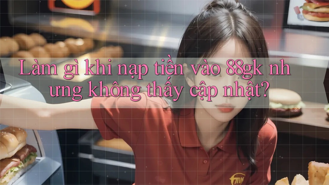 Làm gì khi nạp tiền vào 88gk nhưng không thấy cập nhật? Làm gì khi nạp tiền vào 88gk nhưng không thấy cập nhật?