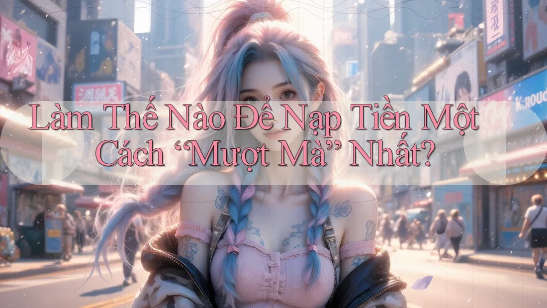 Làm Thế Nào Để Nạp Tiền Một Cách “Mượt Mà” Nhất? Làm Thế Nào Để Nạp Tiền Một Cách “Mượt Mà” Nhất?