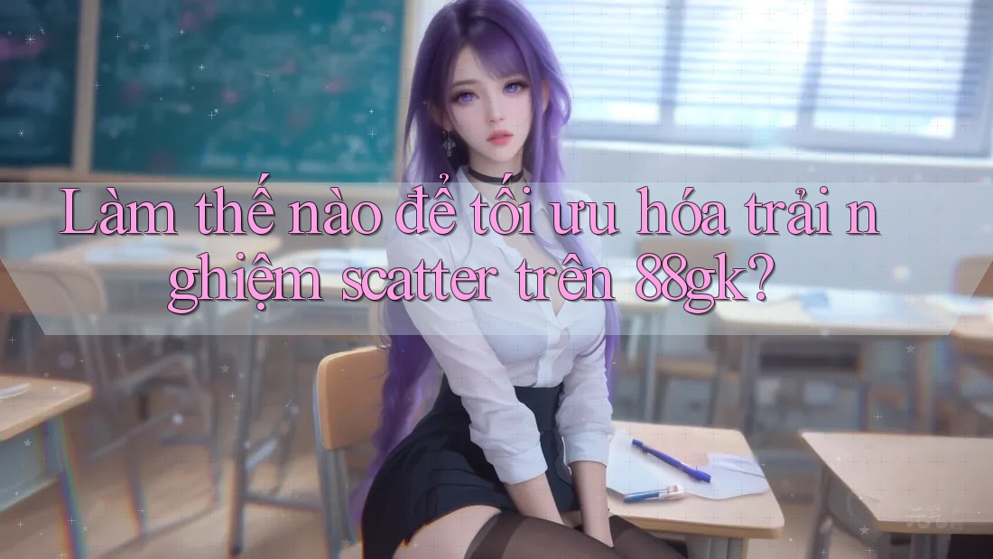 Làm thế nào để tối ưu hóa trải nghiệm scatter trên 88gk? Làm thế nào để tối ưu hóa trải nghiệm scatter trên 88gk?