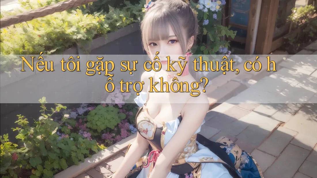 Nếu tôi gặp sự cố kỹ thuật, có hỗ trợ không? Nếu tôi gặp sự cố kỹ thuật, có hỗ trợ không?
