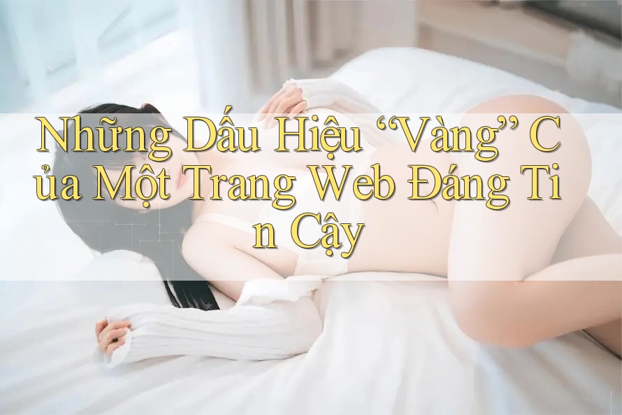 Những dấu hiệu “vàng” của một trang web đáng tin cậy Những dấu hiệu “vàng” của một trang web đáng tin cậy