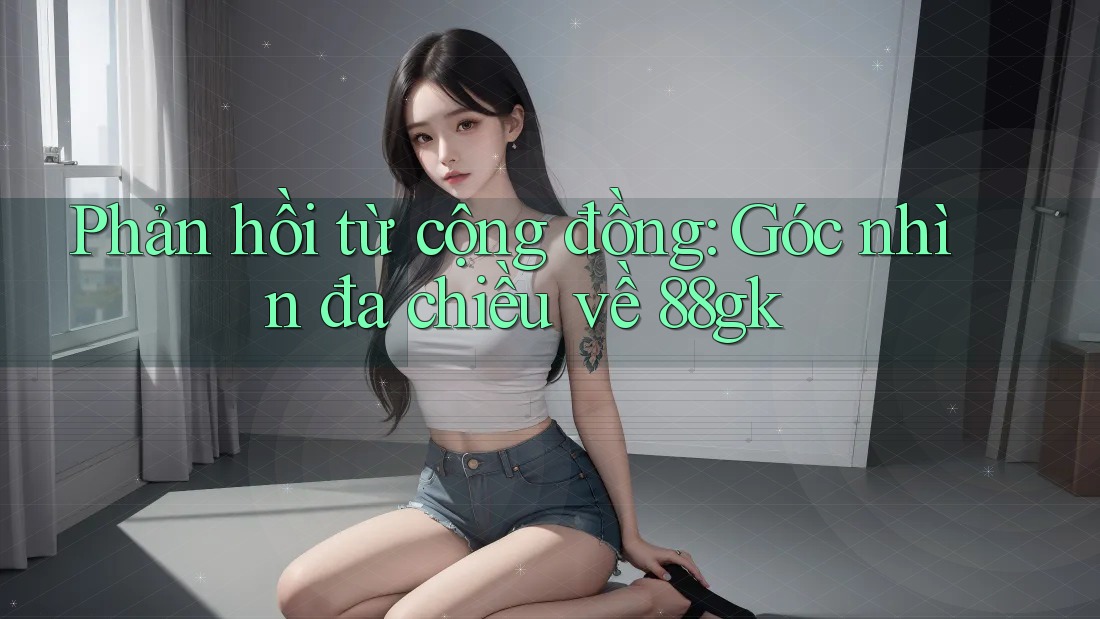 Phản hồi từ cộng đồng: Góc nhìn đa chiều về 88gk Phản hồi từ cộng đồng: Góc nhìn đa chiều về 88gk