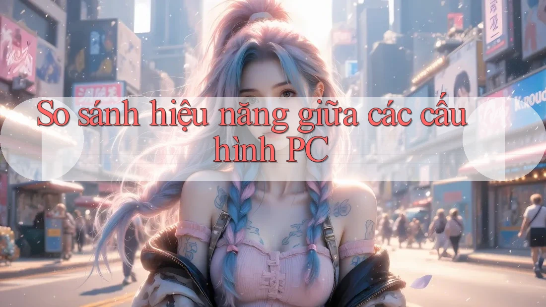 So sánh hiệu năng giữa các cấu hình PC So sánh hiệu năng giữa các cấu hình PC