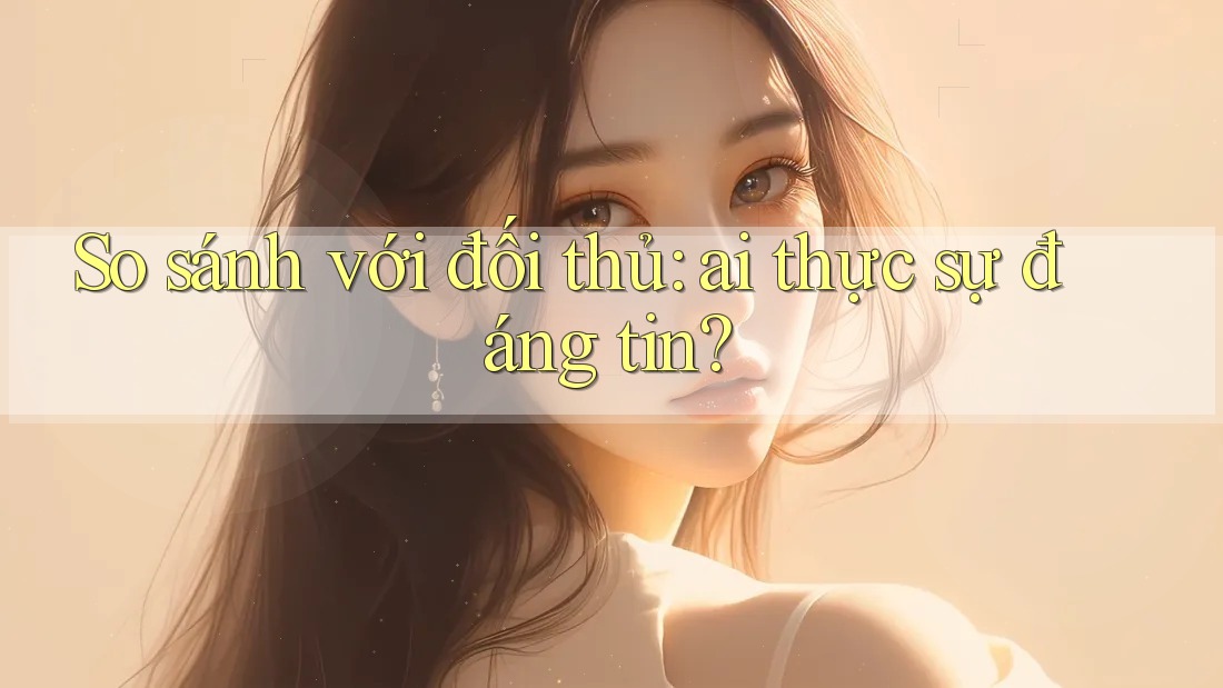 So sánh với đối thủ: ai thực sự đáng tin? So sánh với đối thủ: ai thực sự đáng tin?