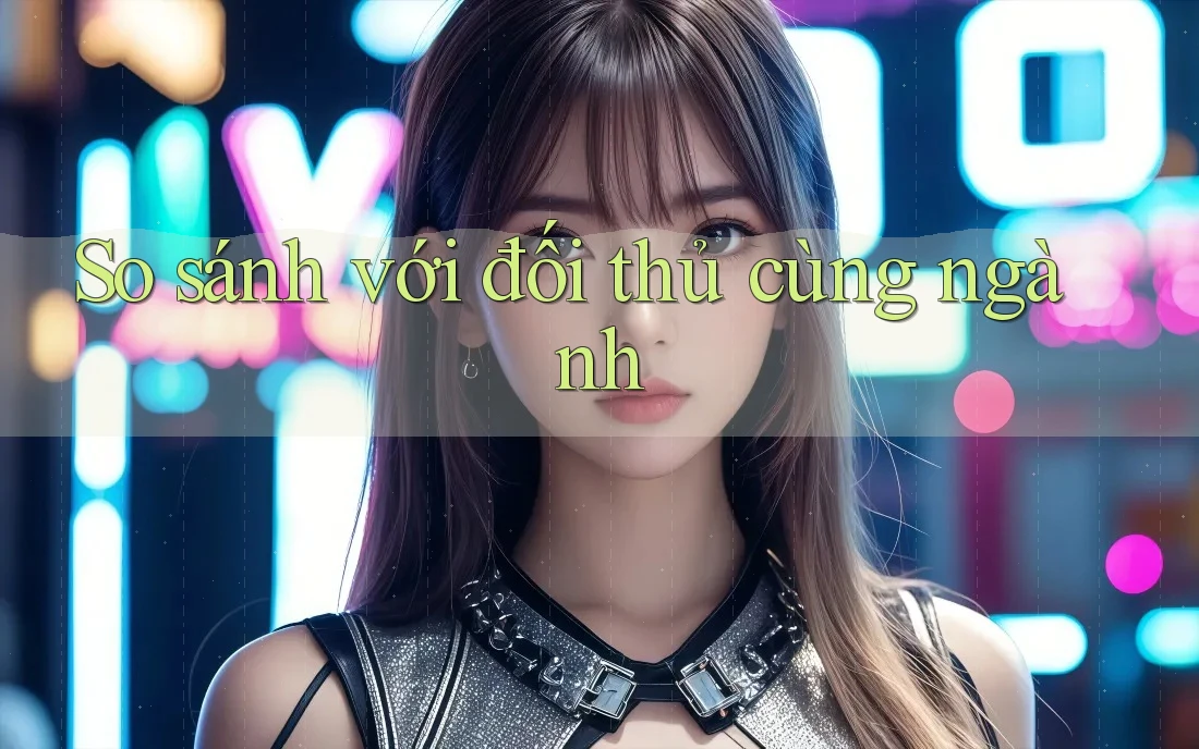 So sánh với đối thủ cùng ngành So sánh với đối thủ cùng ngành