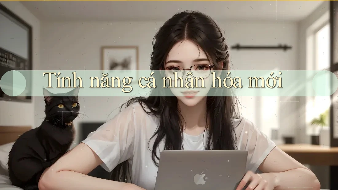 Tính năng cá nhân hóa mới Tính năng cá nhân hóa mới
