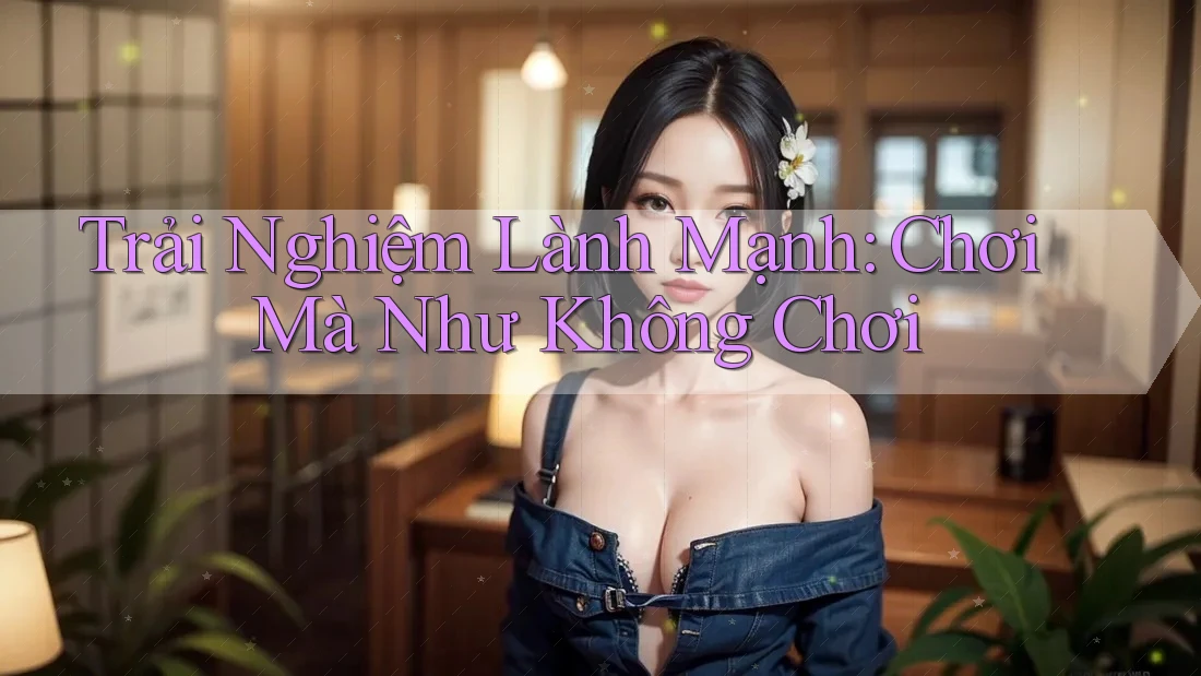 Trải Nghiệm Lành Mạnh: Chơi Mà Như Không Chơi Trải Nghiệm Lành Mạnh: Chơi Mà Như Không Chơi