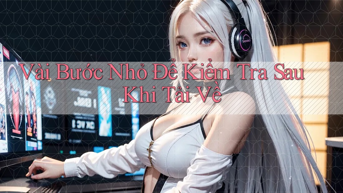 Vài Bước Nhỏ Để Kiểm Tra Sau Khi Tải Về Vài Bước Nhỏ Để Kiểm Tra Sau Khi Tải Về