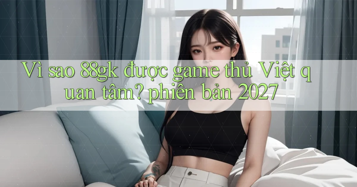 Vì sao 88gk được game thủ Việt quan tâm phiên bản 2027