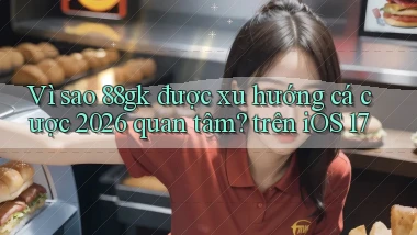 Vì sao 88gk được xu hướng cá cược 2026 quan tâm trên iOS 17