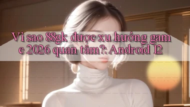 Vì sao 88gk được xu hướng game 2026 quan tâm Android 12